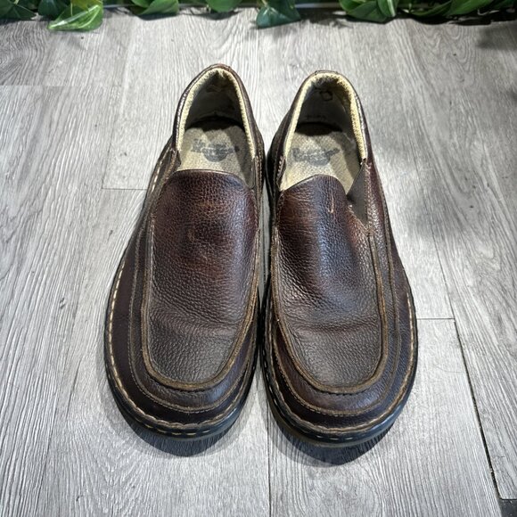 DR.MARTENS Lennon Brown Pebbled Leather Slip-On Loafers Men\'s Shoes Sz 11 M main image 6
